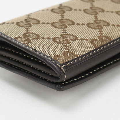 中古 グッチ 名刺入れ レディース ブランド GUCCI GGキャンバス 245730 ベージュ USDGU113754011