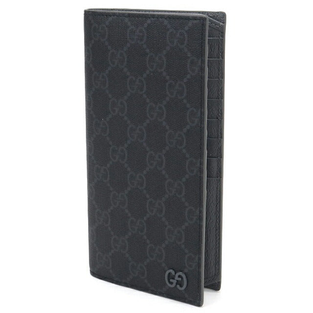 中古 グッチ 長財布ニ折小銭入付き メンズ ブランド GUCCI GG