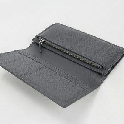 中古 グッチ 長財布ニ折小銭入付き メンズ ブランド GUCCI GGスプリーム ロングウォレット グレーインテリア 856563 ブラック USDGU114015011