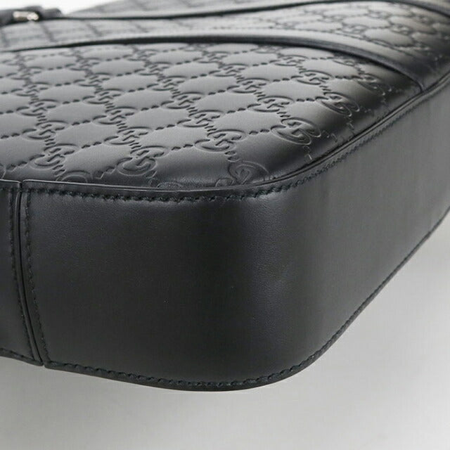 中古 グッチ ブリーフケース メンズ ブランド GUCCI グッチシマ レザー
