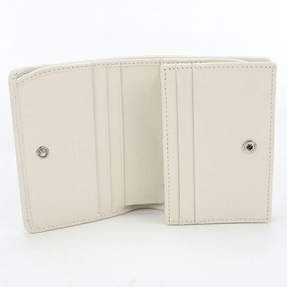 中古 グッチ 二つ折り財布 二折財布 レディース ブランド GUCCI ブロンディ レザー 760317 ホワイト USDGU114483011