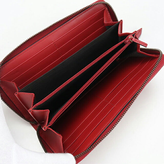 中古 グッチ 長財布ラウンドファスナー レディース ブランド GUCCI GGマーモント ジップアラウンドウォレット 443123 レッド USDGU114489011