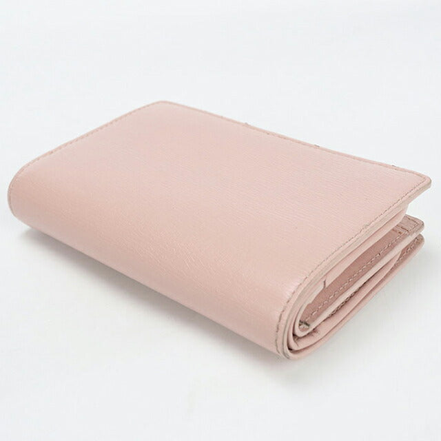 中古 グッチ 二つ折り財布 二折財布 レディース ブランド GUCCI グッチ スクリプト レザー 772640 ピンク USDGU115159011