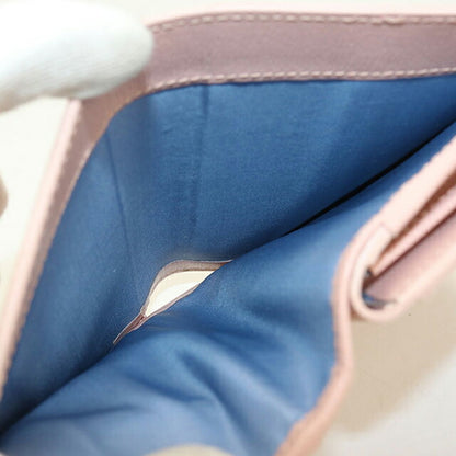 中古 グッチ 二つ折り財布 二折財布 レディース ブランド GUCCI グッチ スクリプト レザー 772640 ピンク USDGU115159011