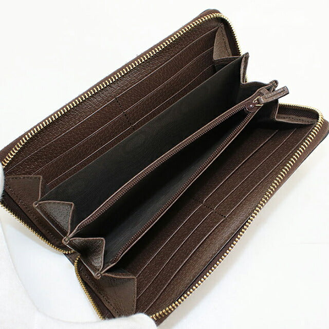 中古 グッチ 長財布ラウンドファスナー レディース ブランド GUCCI オフィディア ジップアラウンドウォレット レザー 523154 ベージュ USDGU115242011