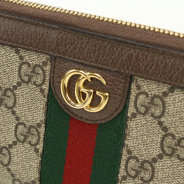中古 グッチ 長財布ラウンドファスナー レディース ブランド GUCCI オフィディア ジップアラウンドウォレット レザー 523154 ベージュ USDGU115242011