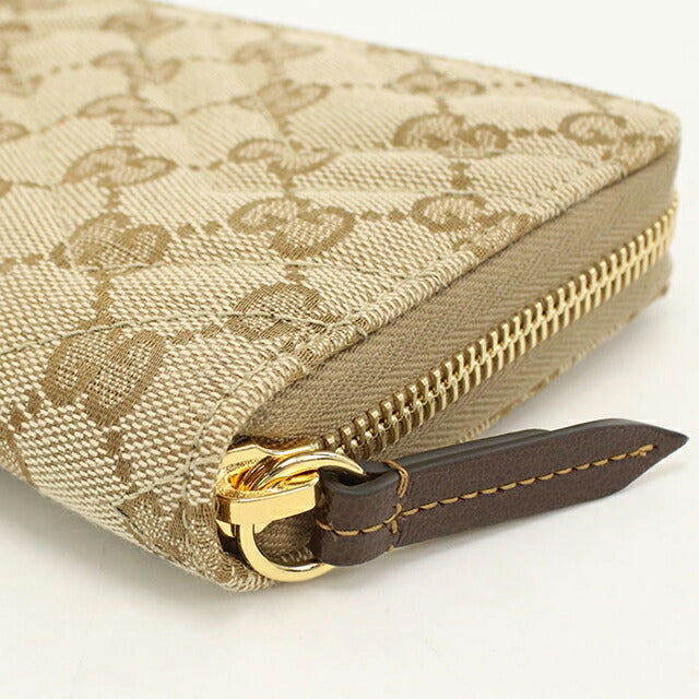 中古 グッチ 長財布ラウンドファスナー レディース ブランド GUCCI GGマーモント ジップアラウンドウォレット 443123 ベージュ USDGU115276011
