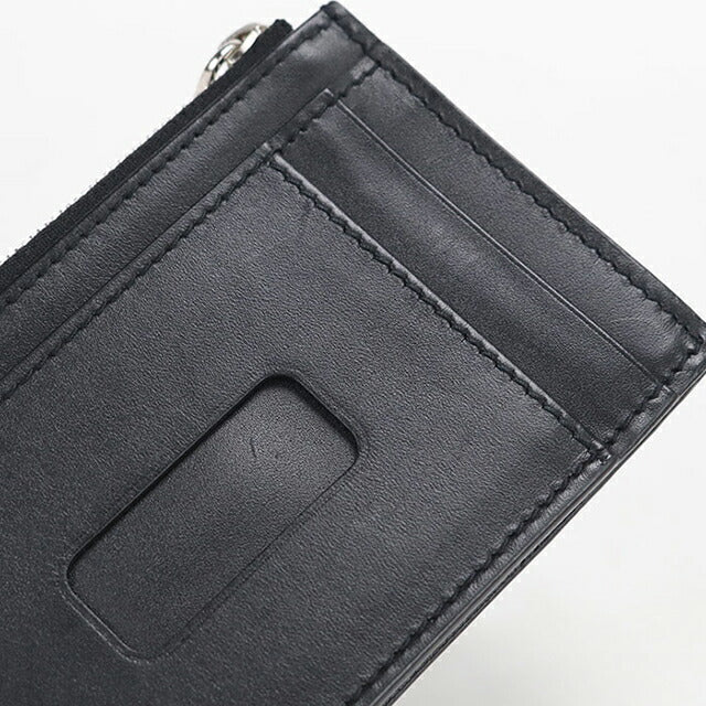 中古 グッチ カードケース メンズ ブランド GUCCI グッチシマ フラグメントケース レザー 597560 ブラック USDGU115279011