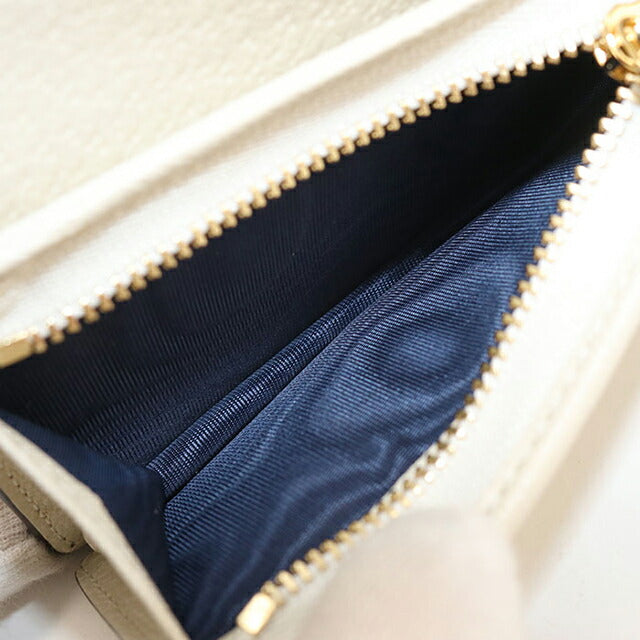 中古 グッチ 二つ折り財布 二折財布 レディース ブランド GUCCI オフィディア GG カードケース ウォレット 523155 ベージュ USDGU115688011