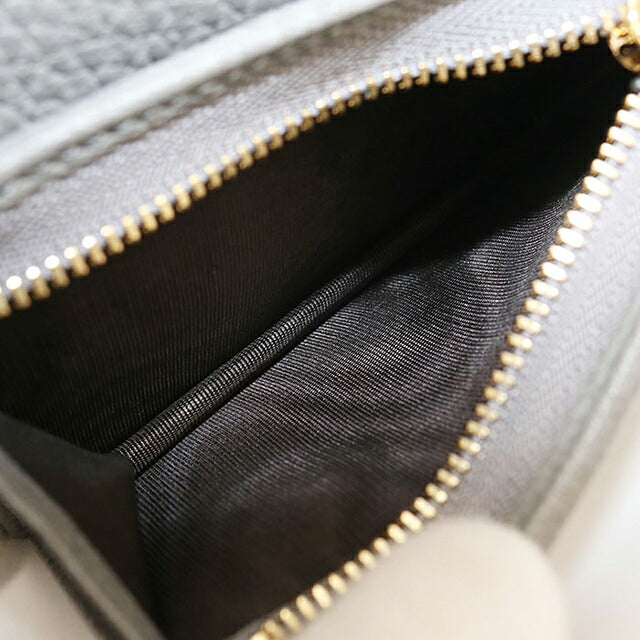 中古 グッチ 二つ折り財布 二折財布 コンパクト レディース ブランド GUCCI ダブルG スモールウォレット レザー 456126 グレー USDGU115848011
