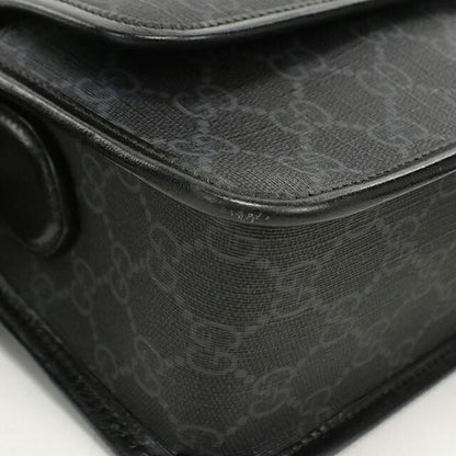 中古 グッチ ショルダーバッグ メンズ ブランド GUCCI インターロッキングG 2WAY 674164 ブラック USDGU115997011