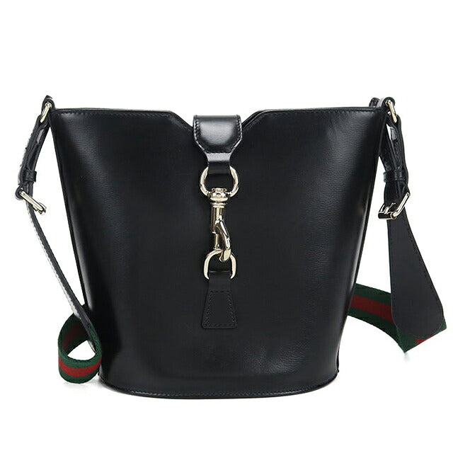 中古 グッチ ショルダーバッグ レディース ブランド GUCCI ミニバケットショルダー レザー 782908 ブラック USDGU116231011