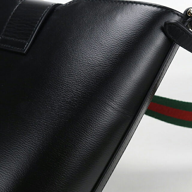 中古 グッチ ショルダーバッグ レディース ブランド GUCCI ミニバケットショルダー レザー 782908 ブラック USDGU116231011