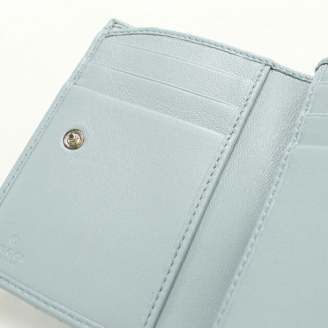 中古 グッチ 二つ折り財布 二折財布 コンパクト レディース ブランド