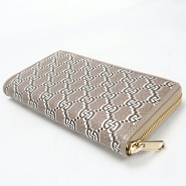 中古 グッチ 長財布ラウンドファスナー レディース ブランド GUCCI GGシャドウ ジップアラウンドウォレット 795048 ブラウン USDGU116617011