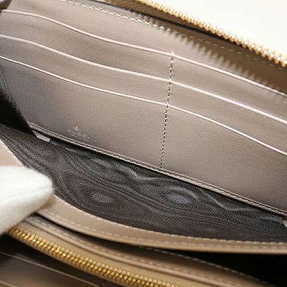 中古 グッチ 長財布ラウンドファスナー レディース ブランド GUCCI GGシャドウ ジップアラウンドウォレット 795048 ブラウン USDGU116617011