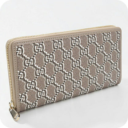中古 グッチ 長財布ラウンドファスナー レディース ブランド GUCCI GGシャドウ ジップアラウンドウォレット 795048 ブラウン USDGU116617011