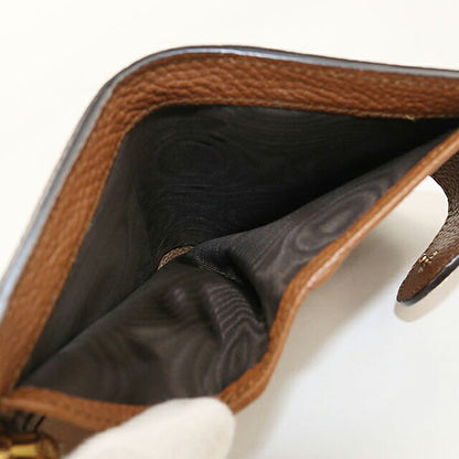 中古 グッチ 二つ折り財布 二折財布 コンパクト レディース GUCCI バンブー付き ダブルG ミディアム ウォレット レザー 739498 AABXM 2535 USDGU116623011