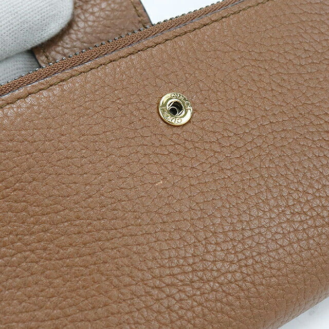 中古 グッチ 二つ折り財布 二折財布 コンパクト レディース GUCCI バンブー付き ダブルG ミディアム ウォレット レザー 739498 AABXM 2535 USDGU116623011