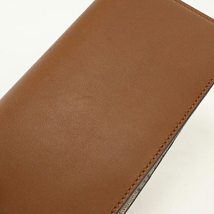 中古 グッチ 長財布二折 ユニセックス ブランド GUCCI GGエンブレム ロングウォレット レザー 818955 ブラウン USDGU116996011