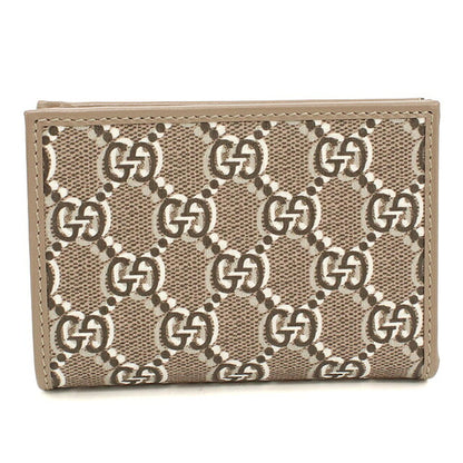 グッチ 二つ折り財布 二折財布 コンパクト レディース ブランド GUCCI GGシャドウ ミディアム ウォレット 795060 ブラウン USDGU117039011