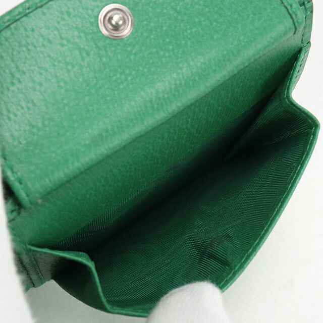 中古 グッチ 二つ折り財布 二折財布 コンパクト メンズ ブランド GUCCI GGスプリーム GG コインウォレット 768244 ベージュ USDGU117654011