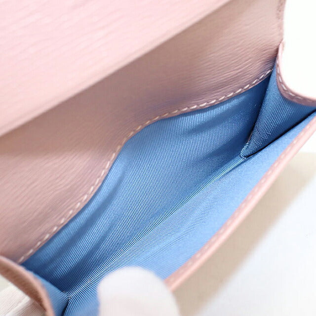 Used Gucci business card holder ladies brand GUCCI GUCCI script card case 790101 pink USDGU117698011