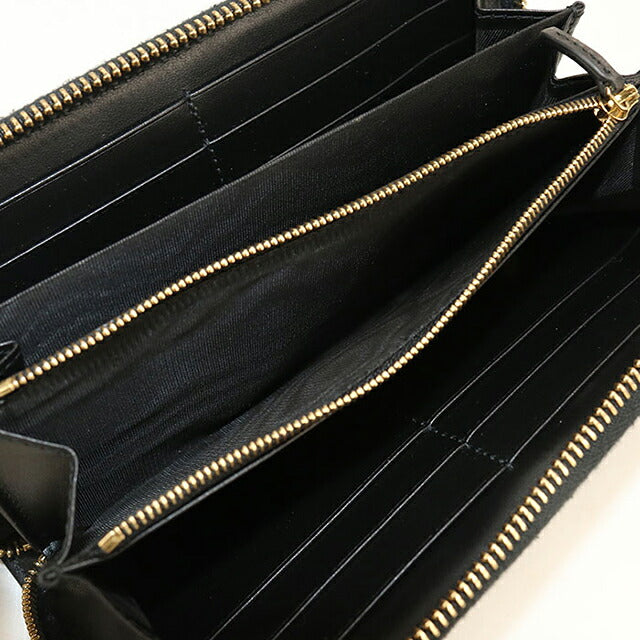 中古 グッチ 長財布ラウンドファスナー レディース ブランド GUCCI GGマトラッセ ジップアラウンドウォレット レザー 723784 ブラック USDGU117985011
