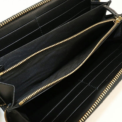 中古 グッチ 長財布ラウンドファスナー レディース ブランド GUCCI GGマトラッセ ジップアラウンドウォレット レザー 723784 ブラック USDGU117985011