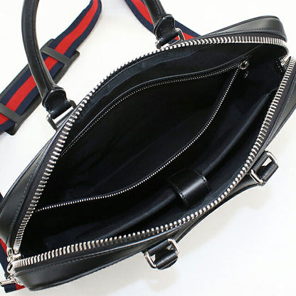 中古 グッチ ブリーフケース メンズ ブランド GUCCI GGスプリーム  474135 ブラック USDGU118059011