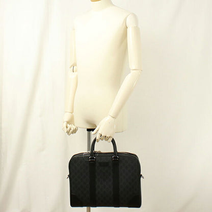 中古 グッチ ブリーフケース メンズ ブランド GUCCI GGスプリーム  474135 ブラック USDGU118059011