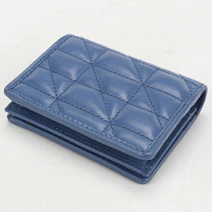 中古 グッチ 二つ折り財布 二折財布 コンパクト レディース ブランド GUCCI ダブルG スモールウォレット 466492 ブルー USDGU118230011