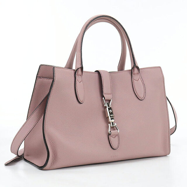 中古 グッチ ハンドバッグ レディース ブランド GUCCI ニュージャッキー 2WAY レザー 365460 ピンク USDGU118490011