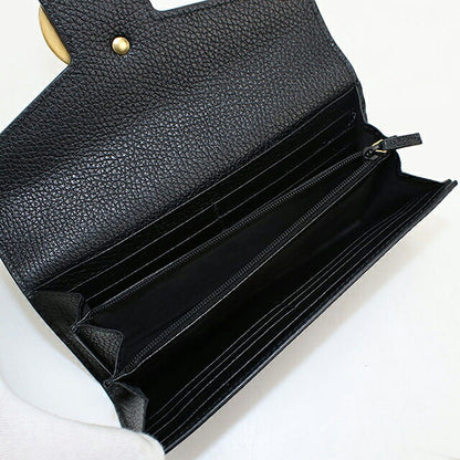 グッチ 長財布二折 レディース ブランド GUCCI GGマーモント コンチネンタルウォレット レザー 779776 ブラック USDGU118500011