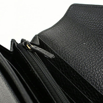 グッチ 長財布二折 レディース ブランド GUCCI GGマーモント コンチネンタルウォレット レザー 779776 ブラック USDGU118500011