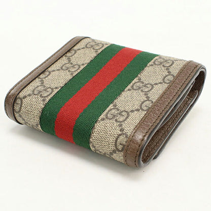 グッチ 二つ折り財布 二折財布 コンパクト レディース ブランド GUCCI オフィディア ミディアム ウォレット 598662 ベージュ USDGU118693011
