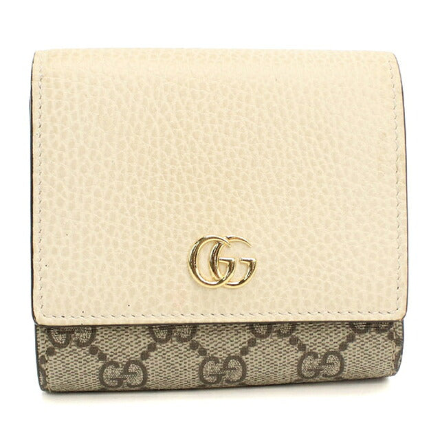グッチ 二つ折り財布 二折財布 コンパクト レディース ブランド GUCCI ダブルG ミディアム ウォレット 598587 USDGU118926011