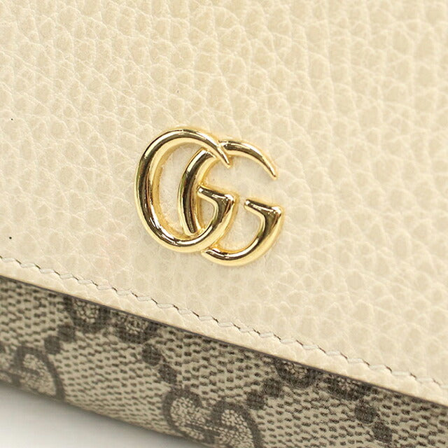 グッチ 二つ折り財布 二折財布 コンパクト レディース ブランド GUCCI ダブルG ミディアム ウォレット 598587 USDGU118926011