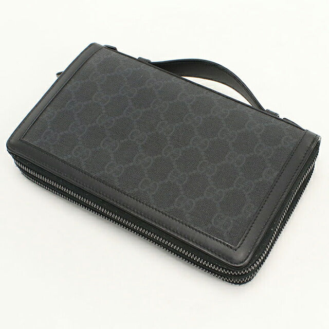 グッチ 長財布 メンズ ブランド GUCCI GGスプリーム トラベルケース オーガナイザー 409206 ブラック USDGU119083011