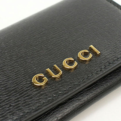 グッチ 名刺入れ レディース ブランド GUCCI スクリプト カードケース レザー 790101 ブラック USDGU119340011