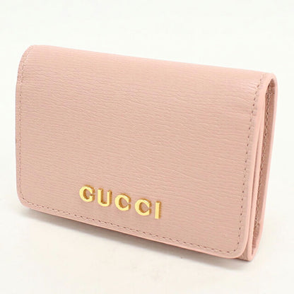 グッチ 名刺入れ レディース ブランド GUCCI スクリプト カードケース レザー 790101 ピンク USDGU119341011