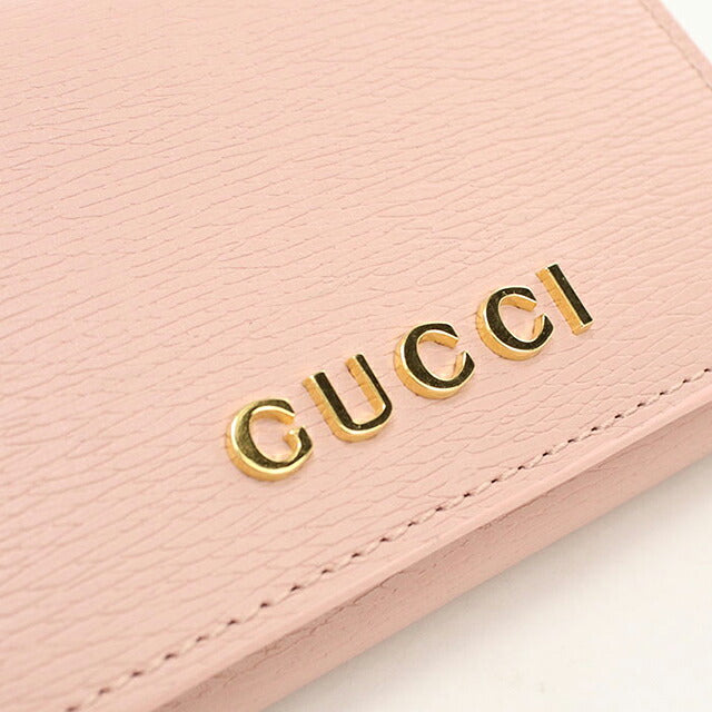 グッチ 名刺入れ レディース ブランド GUCCI スクリプト カードケース レザー 790101 ピンク USDGU119341011