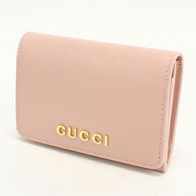グッチ 名刺入れ レディース ブランド GUCCI スクリプト カードケース レザー 790101 ピンク USDGU119342011