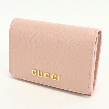 グッチ 名刺入れ レディース ブランド GUCCI スクリプト カードケース レザー 790101 ピンク USDGU119342011