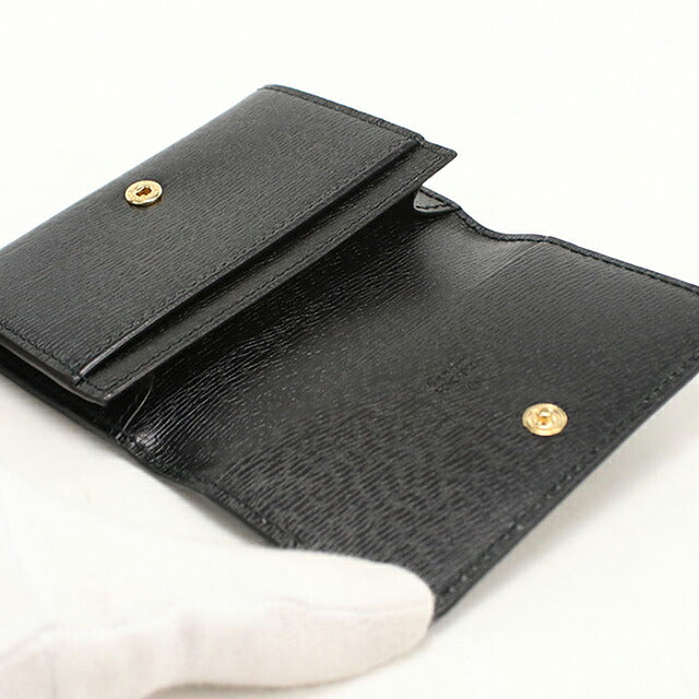 グッチ 名刺入れ レディース ブランド GUCCI スクリプト カードケース レザー 790101 ブラック USDGU119344011