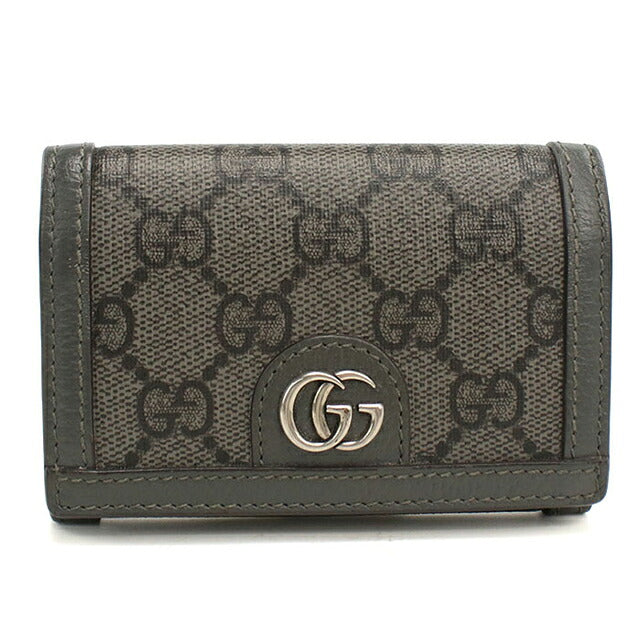 グッチ 名刺入れ メンズ ブランド GUCCI オフィディア カードケース 763286 UULBN 1244 グレー USDGU119369011