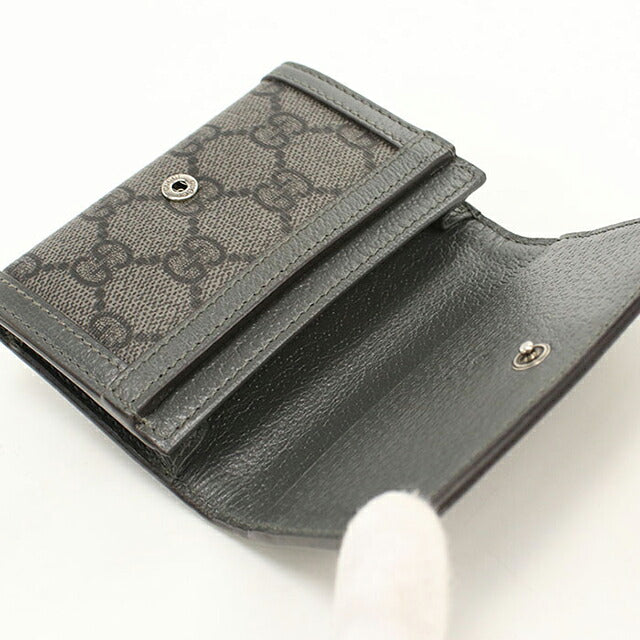 グッチ 名刺入れ メンズ ブランド GUCCI オフィディア カードケース 763286 UULBN 1244 グレー USDGU119369011