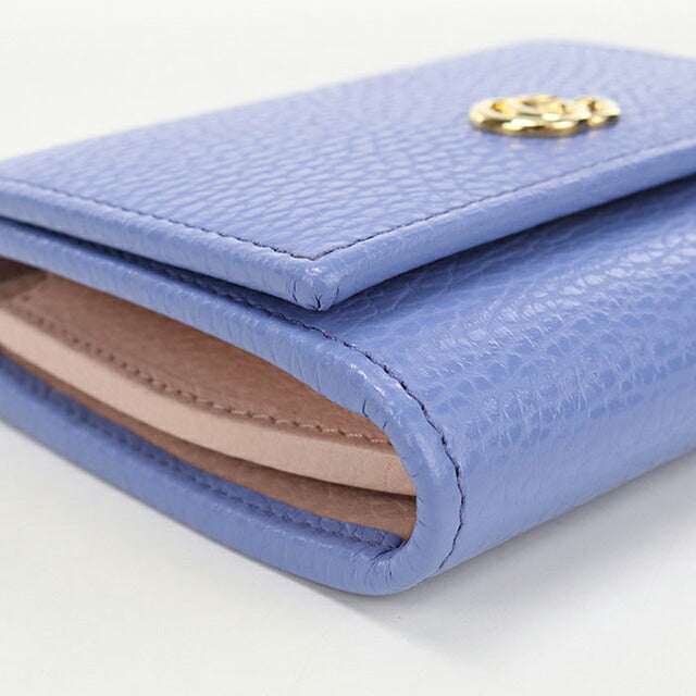 中古 グッチ 二つ折り財布 二折財布 コンパクト レディース ブランド GUCCI ダブルG バイカラー スモールウォレット レザー 598587 CAAAR 5241 USDGU119435011