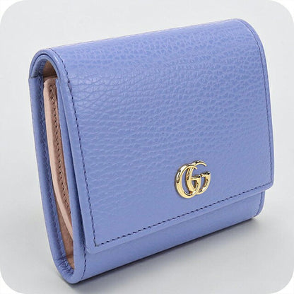 中古 グッチ 二つ折り財布 二折財布 コンパクト レディース ブランド GUCCI ダブルG バイカラー スモールウォレット レザー 598587 CAAAR 5241 USDGU119435011