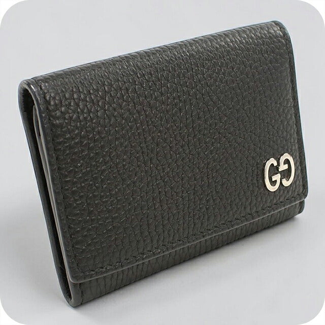 グッチ 名刺入れ メンズ ブランド GUCCI ドリアン カードケース レザー 473923 ブラック USDGU119518011